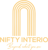 Nifty Interio White Logo