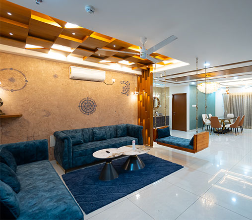 Aparna Zenith 3BHK Interior Design