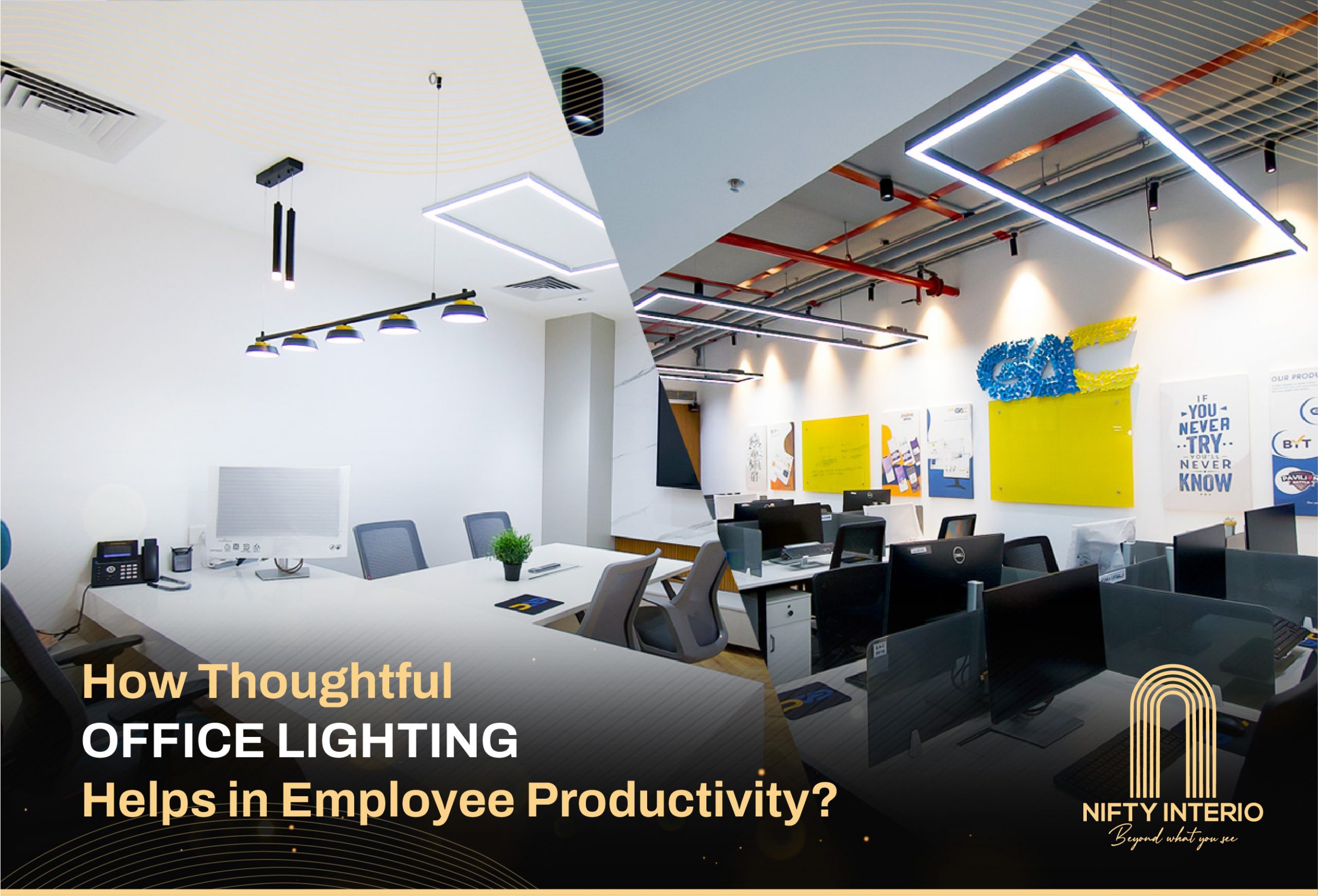 Why the Right Office Lighting is Key to Boosting Employee Productivity?